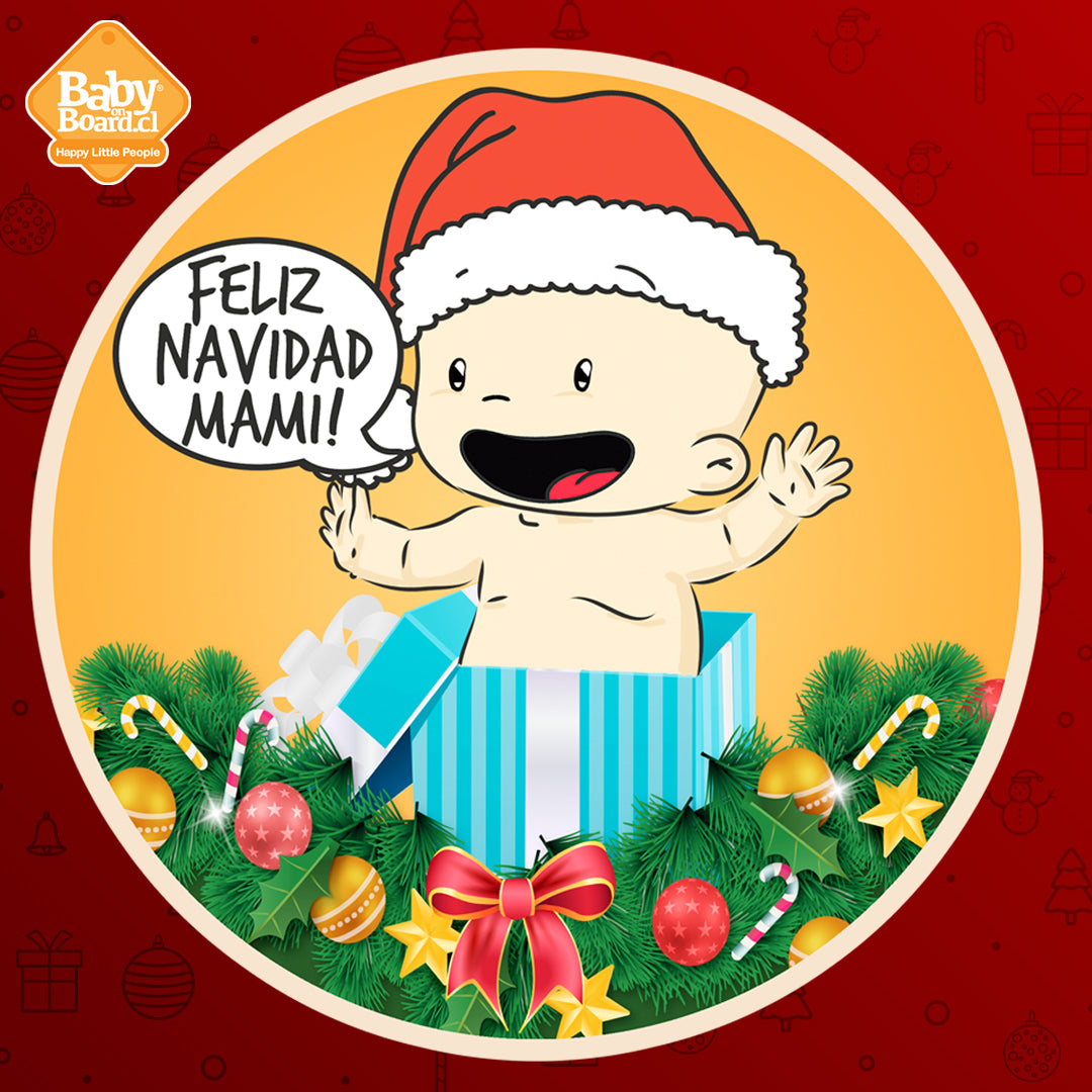 Polera Embarazada Navidad Regalo niño