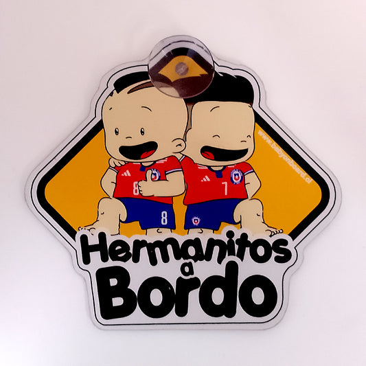 Letrero "prototipo" ventosa, Hermanos Seleccion Chilena