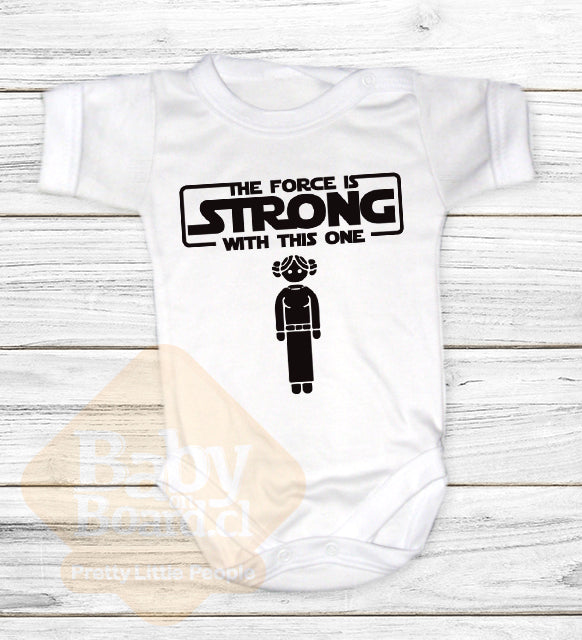 002.- Body Bebé The force is strong