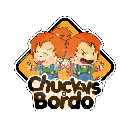 #020-B Bebé a Bordo Chuckys hermanas niñas