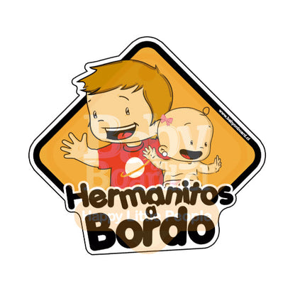 #047 Hermanitos a Bordo - Hermano Mayor de niña
