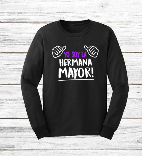 71.B- Polera Yo Soy la Hermana Mayor