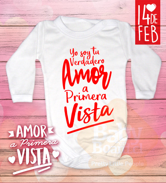 Body Bebé Amor a Primera Vista