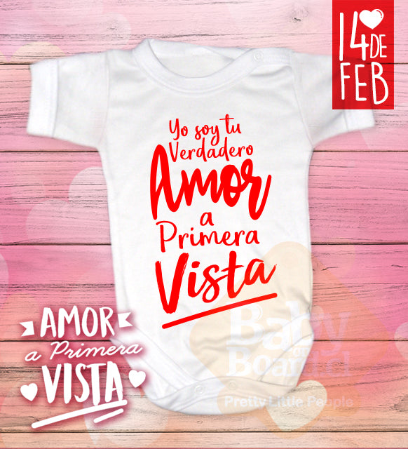 Body Bebé Amor a Primera Vista