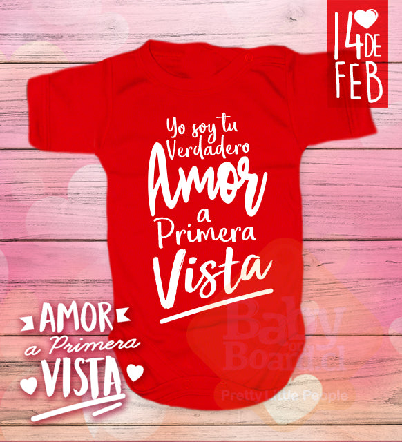 Body Bebé Amor a Primera Vista