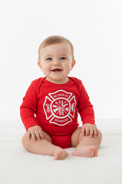 Body Bebé Bombero