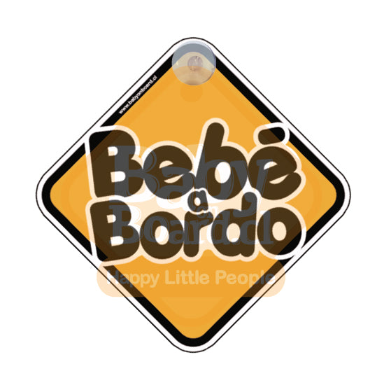 Letrero Bebé a Bordo Básico Original
