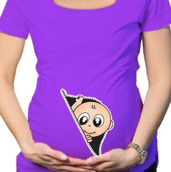 #040.- Polera Embarazada Cierre Niño