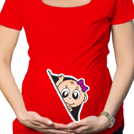 #041.- Polera Embarazada Cierre Niña