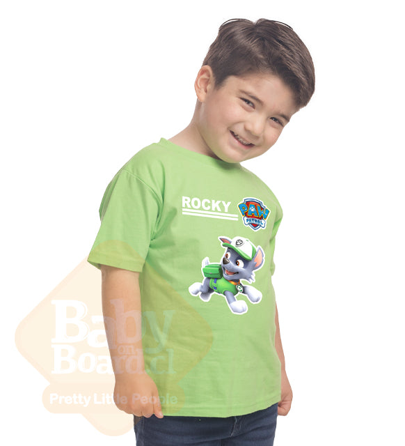 86.- Polera Rocky Paw Patrol