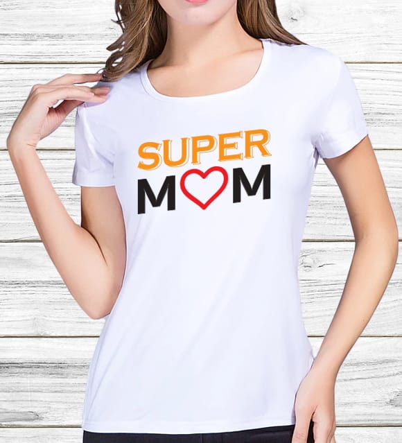Polera Mujer Super Mom