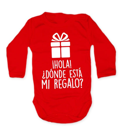 81.- Body Bebé Navidad - Dónde está mi regalo
