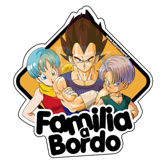 #035 Familia a Bordo FamiliaVegeta - BoyTrunks