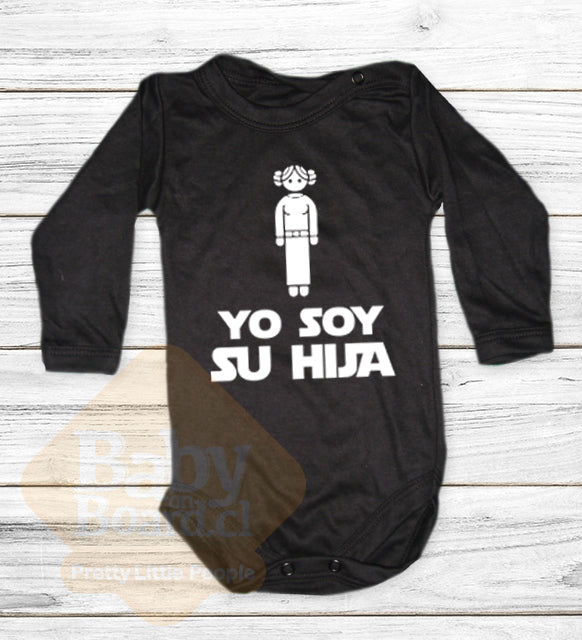 51.- Body bebé Yo soy su hija